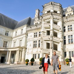 chateau de Blois près du gite de groupe
